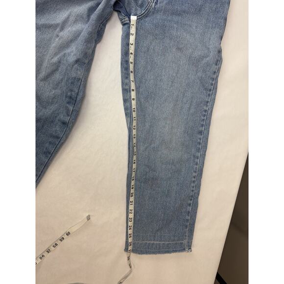 Vintage 80s 90s Guess Jeans High Rise Carpenter Baggy Grunge 100% Cotton Size 28 - Picture 4 of 7